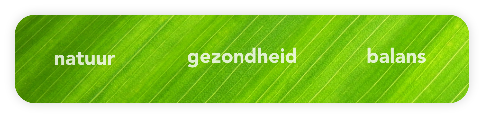 Groen heeft de associaties natuur, gezond en balans